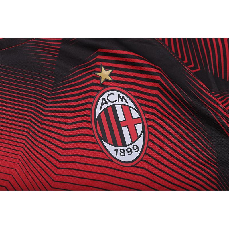 Puma Футболка Ac Milan Sport с круглым вырезом и коротким рукавом, мужские топы, оранжевого и черного цвета 754866-02