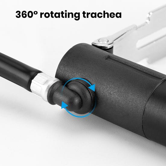 Портативный компактный велосипедный насос 120PSI, водонепроницаемый съемный велосипедный насос высокого давления из алюминиевого сплава, накачивающий шины