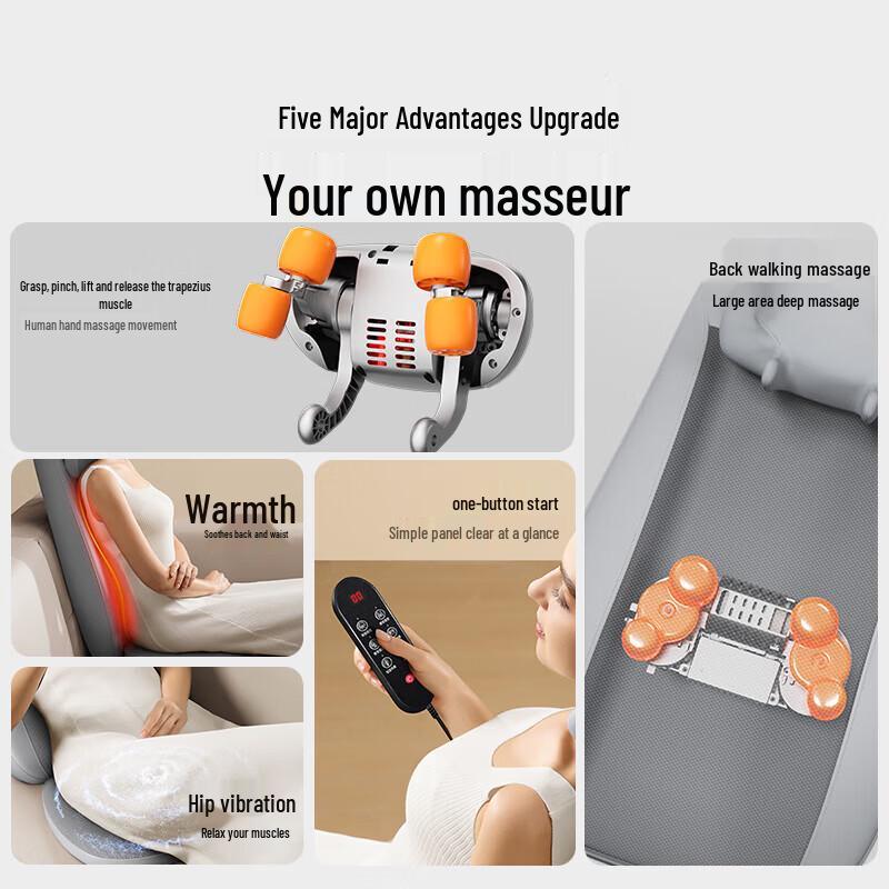 AUX-K16 Cervical and Back Massage Cushion CN plug (adapter included)
