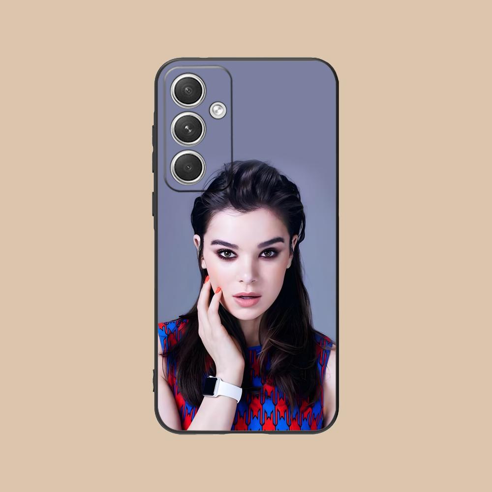 Матовый чехол из ТПУ для мобильного телефона Hailee Steinfeld для Samsung Galaxy S26 S25 S24 S23 S22 S21 S20 Note20 Plus FE Ultra Цветная крышка