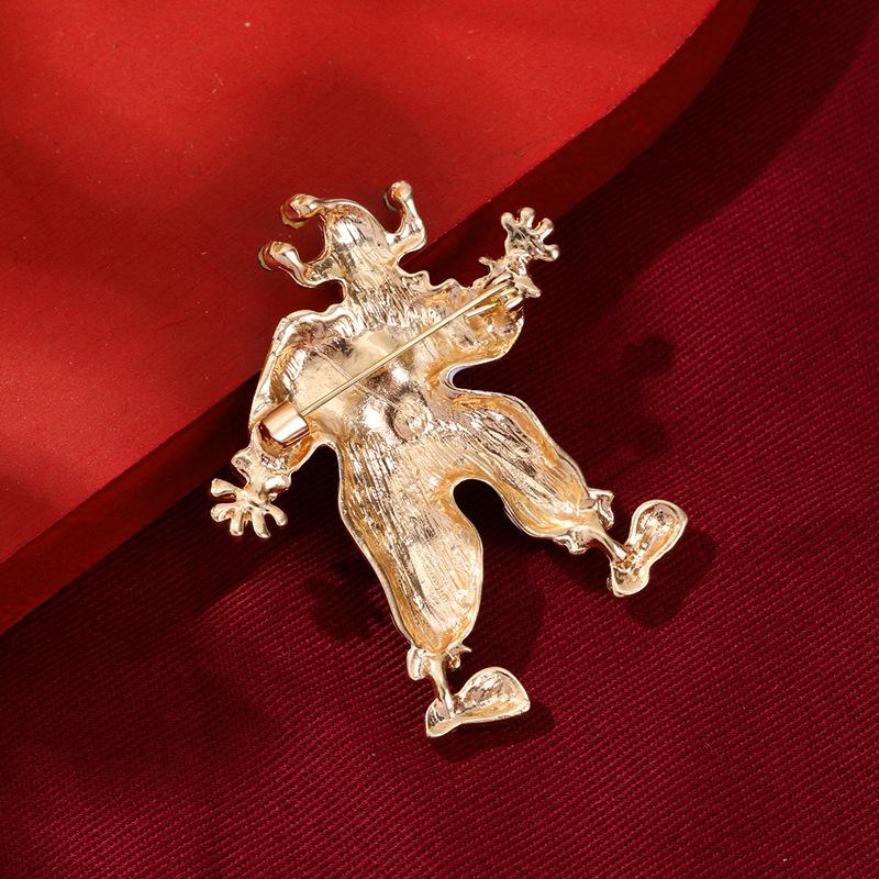 Ретро Цирковой Клоун Литературный Высококлассный Рождественский Аксессуар Брошь