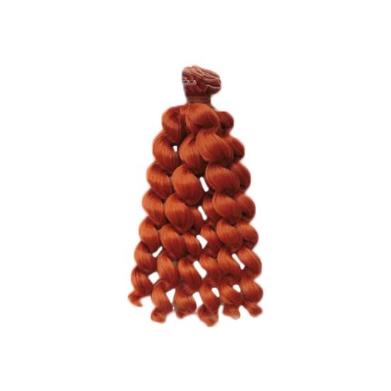 Модные мини-колечки, вьющиеся волосы, 20 см, локоны, кукла, парик, детская игрушка, подарок для маленьких девочек