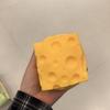**Сквиши квадратный сыр, игрушки для сжатия, медленный отскок, для снятия стресса, сенсорная игрушка, мягкий масляный сыр, фиджет-игрушка, рождественский подарок**