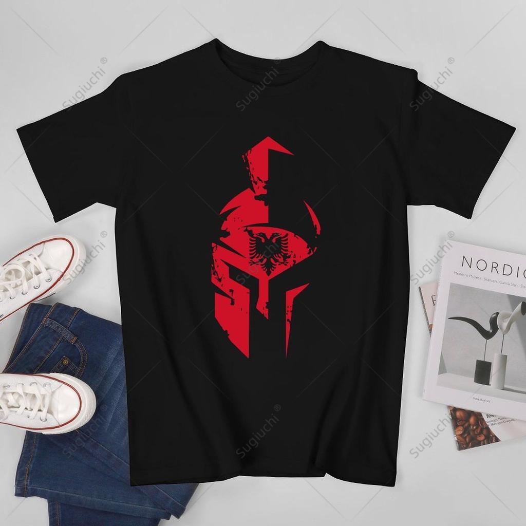 Unisex Unisex Albanian Flag Warrior Shqip Shqiponja Albanian Eagle Tshirt Tees T Shirts WoUnisex Boys 100 Cotton TShirt