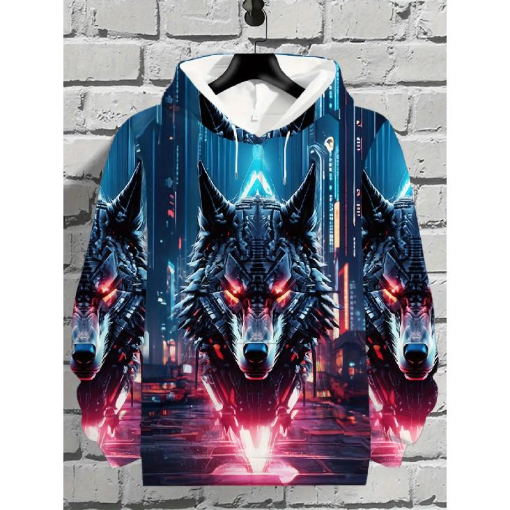 2026 New Colorful Animal prints Hoodie 3D Sweatshirt Men/Women Hooded Autumn And Winter Coat Mens Clothing Funny Jacket Black Hoodies