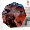 Winterfell, Iron Throne Themed Automatic Opening and Closing Umbrella, Compact Travel Umbrella, Lightweight and Portable, Suitable for Beach