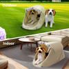 Foldable Dog Tent Pet Outdoor House Portable Sun Shade Shelter Breathable Waterproof Dog Bed For Travel Camping
