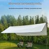 Портативная уличная тентовая палатка - Защита от солнца и дождя, Пергола с серебристым покрытием для кемпинга и использования в парке.