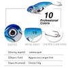 Metal Fishing Lures Wobble Rotating Lures Floating Baits Durable Vibration Bait  Fishing Tackle