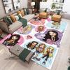 Ковер с принтом мультфильма Bratz Аниме ковер Декор для спальни Коврик для йоги Ковер для улицы Ковер для зоны Нескользящий ковер Подарок на день рождения