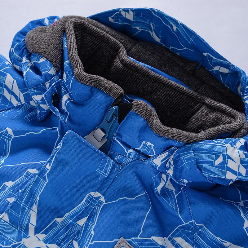 Boys Ski Suit VALIANLY Kids Snowsuit Winter Children Boys Ski Sets Ski Jacket Pants Outdoor