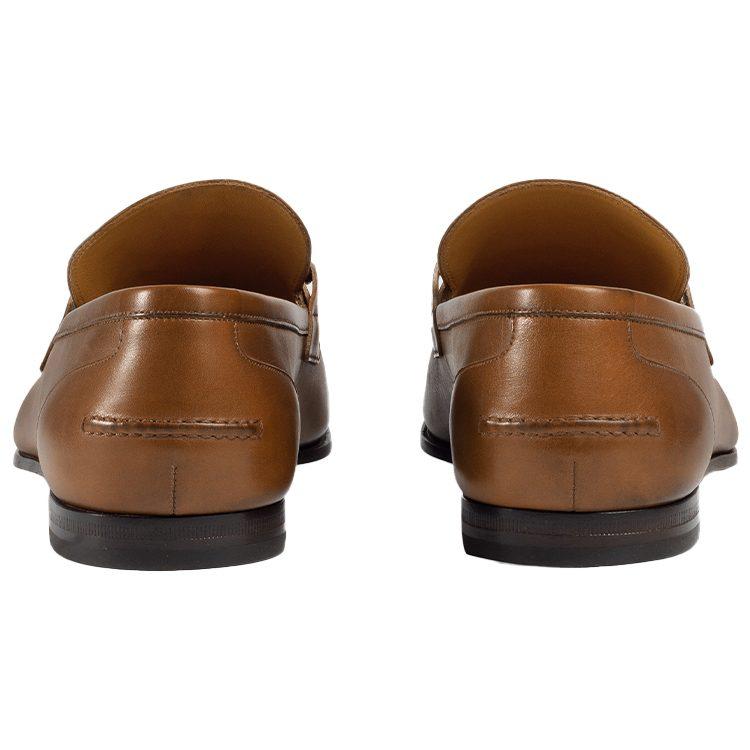 Gucci Кожаные лоферы Jordaan 406994 BLM00 2535
