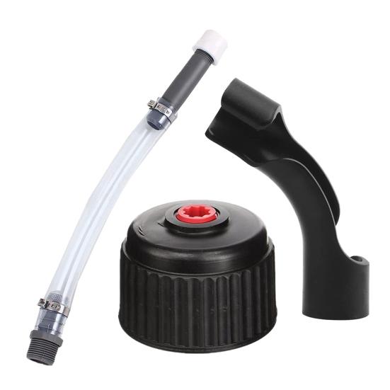 Шланг топливной канистры VP Racing с резьбовым соплом Простая установка Герметичная конструкция Прозрачный ПВХ