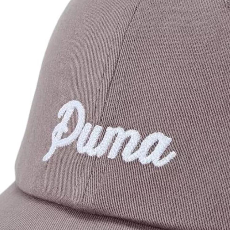 Puma Дизайн логотипа Бейсболка Унисекс кепки Коричневый 027039-02