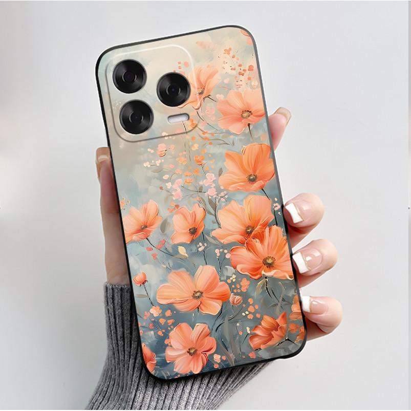 Printing Case For ZTE Blade V70 Vita Fundas For ZTE Nubia V70 Design Capa Soft Silicone Black Shell Cover Cute Flower Case Coque