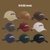 65 Big Head Circumference, Big Face, Small Peaked Cap for Women's Autumn New Student Casual Versatile and Thin Baseball Cap