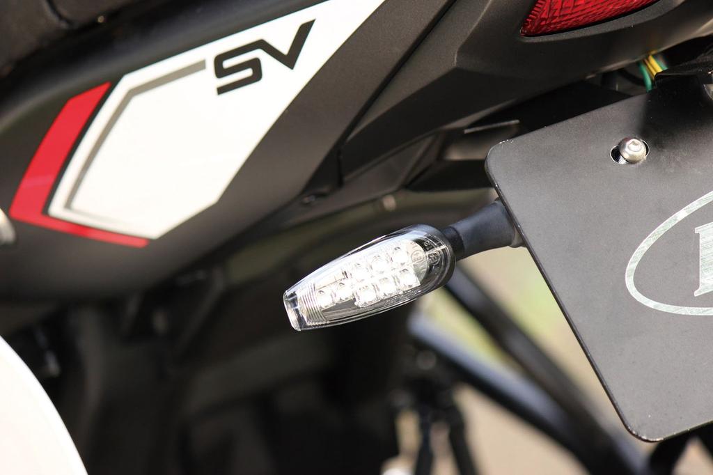 Детали для мотоциклов Kijima, светодиодный указатель поворота TRL2, прозрачная линза SV650/ABSSUZUKI219-5171