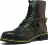 Wildwing Falcon Motorcycle Boots Flagship Model Black/Green 26.5cm WWM-0001