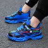 Модная детская спортивная обувь для мальчиков, осенние дышащие кроссовки, легкие кроссовки для бега в школе, повседневная летняя обувь для ходьбы
