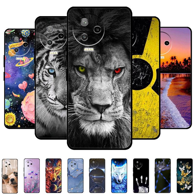 Чехол для Infinix Note 12 Pro 4G 2023 Животные Мультяшный Мягкий Силикон Funda для Infinix Note12 Pro NFC Чехол для Телефона X676B X676C Coque