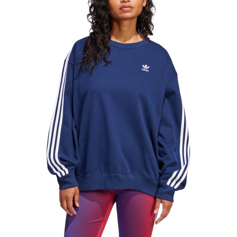 adidas Свитшот Originals женский Темно-синий JD0892