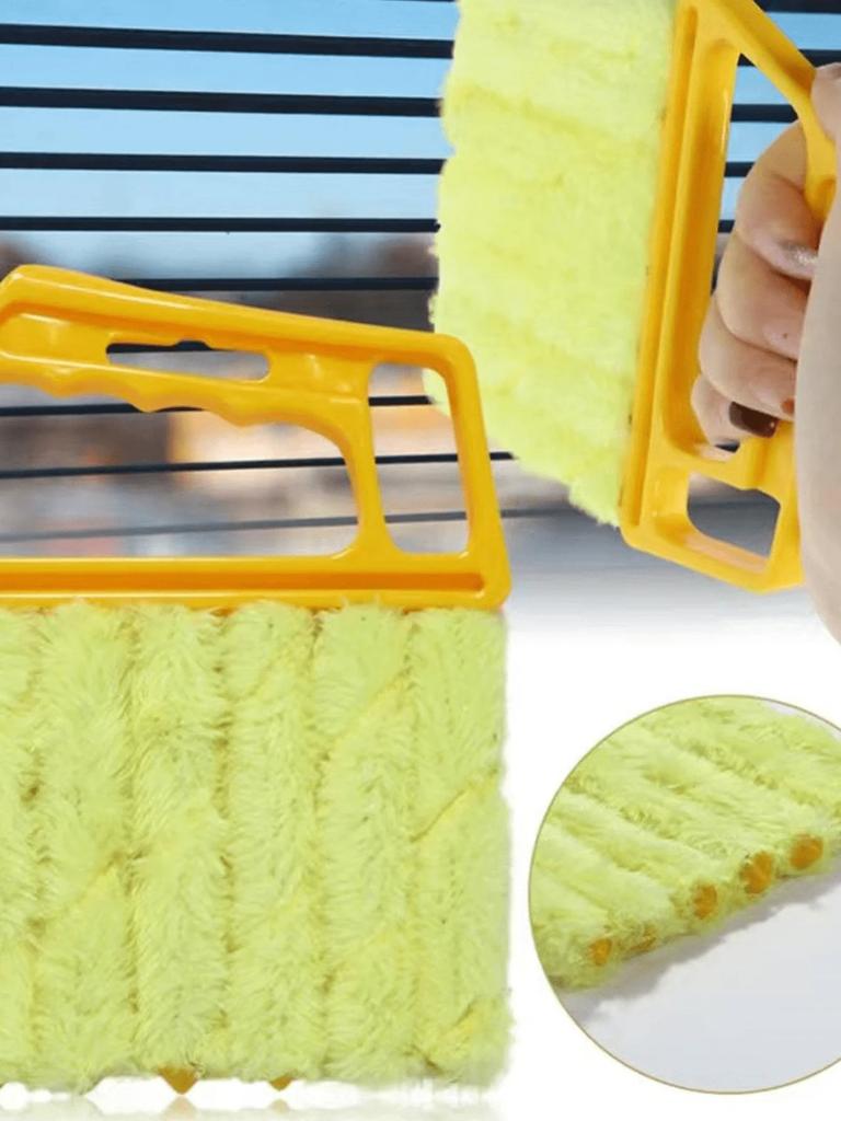 Window Cleaning Brush Microfiber Air Conditioner Cleaning Duster Cleaner Wash Venetian Blind Blade Cleaning Cloth Kitchen Tool