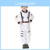 Astronaut Cosplay Costume For Children Polyester Jumpsuit With Space Theme For Costume Events