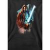 STAR WARS Мужская толстовка с капюшоном Obi Wan Kenobi Painted