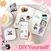 Sticker Maker Machine, Print Pods Mini Printer with Sticker, Mini Portable Printer Y02C, Bluetooth Inkless Receipt for Phone, Thermal Portable