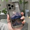 Чехол для телефона в стиле ретро с закатом и снежной горой для iPhone 11, чехол для iPhone 13 Pro Max 14 12 Pro Max XR X XS Max SE 8, защитный чехол для объектива