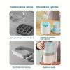Silicone Ice Cube Mold Round Ice Bucket Cup Mould Refrigerator Freeze Ice Maker Creative Design Ice Cube Mold for Party Barware