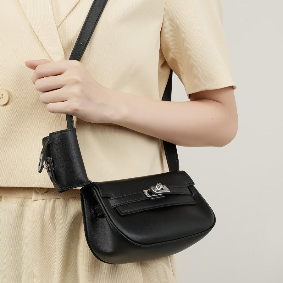 Новая мини-сумка-мессенджер через плечо Универсальная кожаная женская сумка Многофункциональная сумка