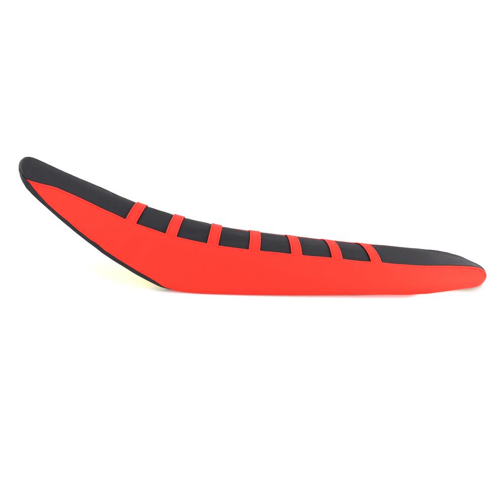 Motorcycle Waterproof Non-Slip Seat Cover PVC Striped Grip Gripper Seat Cushion Cover MX / EX / SM 2024 2025 2026 For Stark Varg