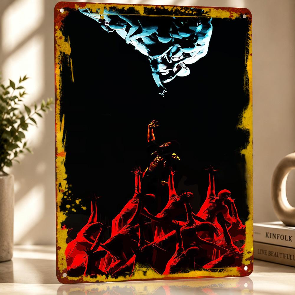 The Weeknd Music Art D Printed Texture Poster Personalized Wall Art Retro Metal Tin Signs for Decoration Room Decor Luxury Home