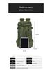 Водонепроницаемый многофункциональный рыболовный рюкзак Luya с вместительным отделением для сухого/мокрого хранения и креплением для ремня для снастей