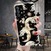 Смешной Чехол для Телефона с Лицом Солнца и Луны Мягкий Для Samsung Galaxy S22 S23 S24 S25 Edge S26 Ultra S20 FE S21 Plus + Fundas Coque Galaxy S20