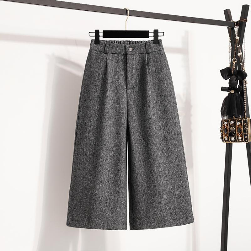 DIMANAF 2025 Осень Зима Женские Брюки Большого Размера Толстые Теплые Модные Женские Длинные Брюки Оверсайз Свободные Штаны