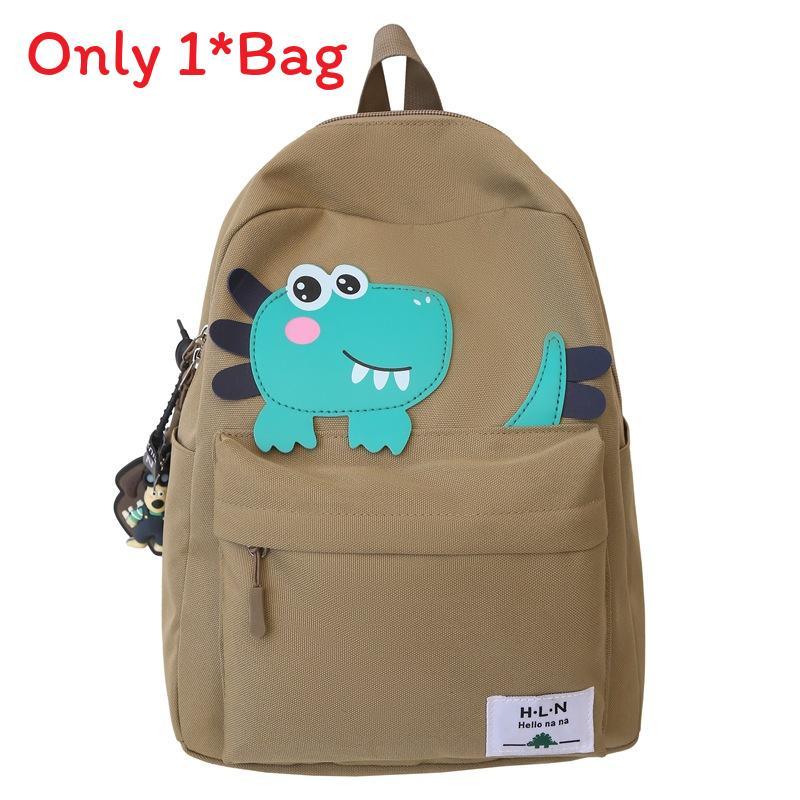 Cartoon Kids Backpack For Preschoolers With Breathable Nylon And Cartoon Pattern For School Use