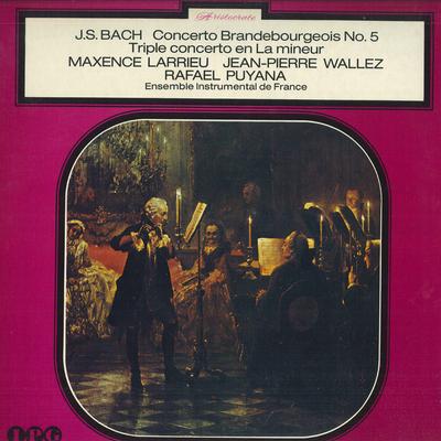 LP Пластинка МАКСАНС ЛАРЬЁ, ЖАН ПЬЕР ВАЛЕЗ - Бах: Бранденбургский концерт No.. 5, T KUX3034PG IPG 1975 Япония Классика Б/У