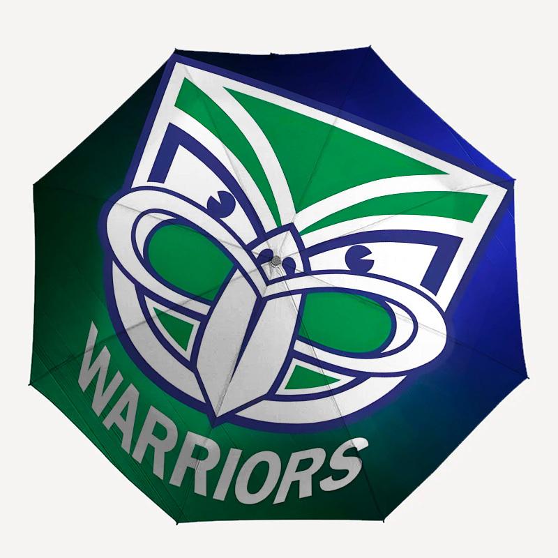 Warriors Mask- Automatic Opening and Closing, 8-rib Structure Portable Umbrella, Suitable for Men and Women in All Seasons - Perfect Gift fo