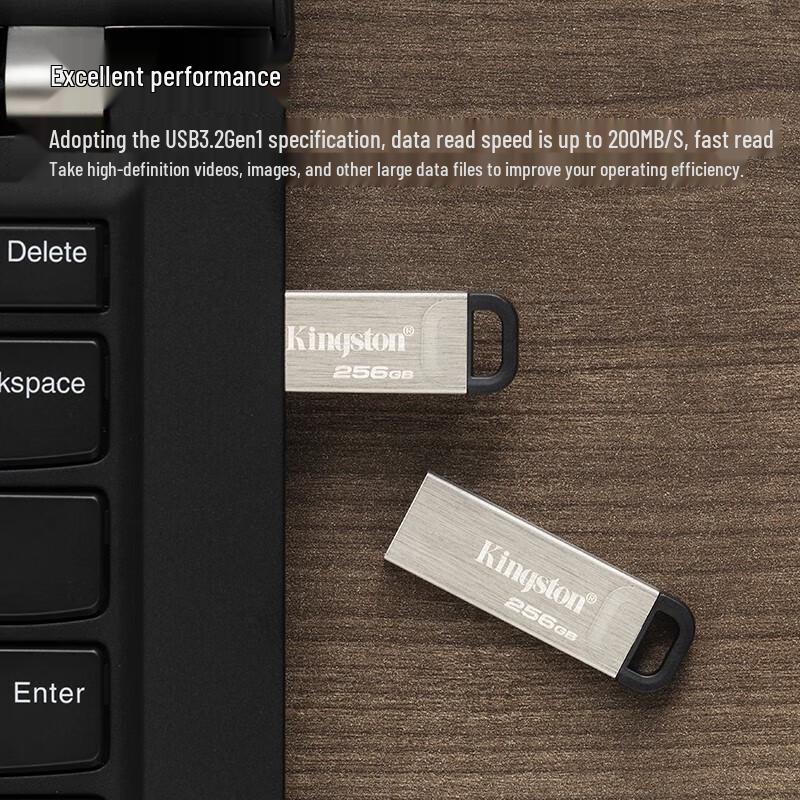 Kingston DTKN USB 3.2 Gen 1 Metal Flash Drive