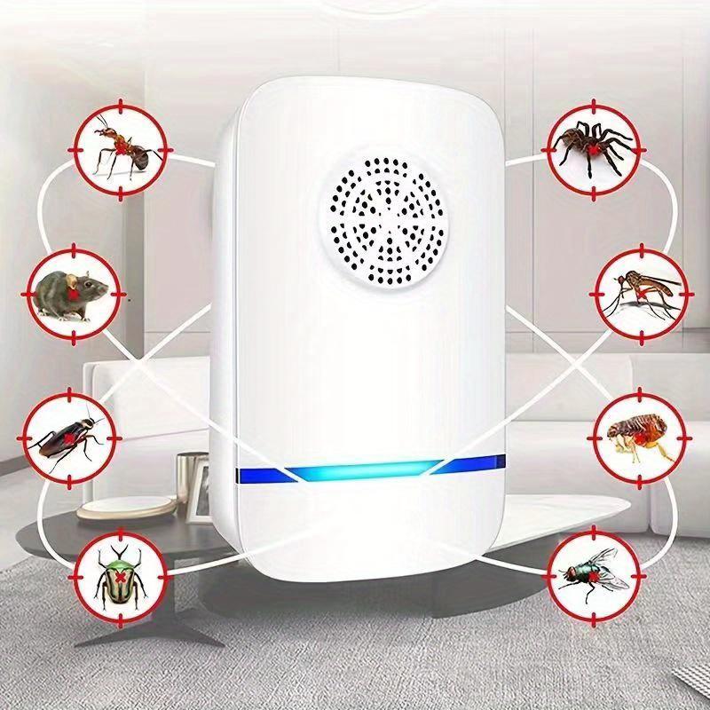 Ultrasonic Insect Repellent With Plug, Indoor Pest Repellent