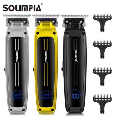 Профессиональные машинки для стрижки волос SOLIMPIA, беспроводная машинка для стрижки волос для мужчин, аккумуляторная машинка для стрижки бороды для мужчин
