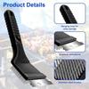 Outil de nettoyage pour barbecue - Brosse 3 en 1 - Acier inoxydable - Antirouille - Durable