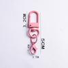Colorful Lobster Clasp Hooks Keychain Candy Color Diy Keychain Connector Key Ring Jewelry Making Buckle Accessories Gifts