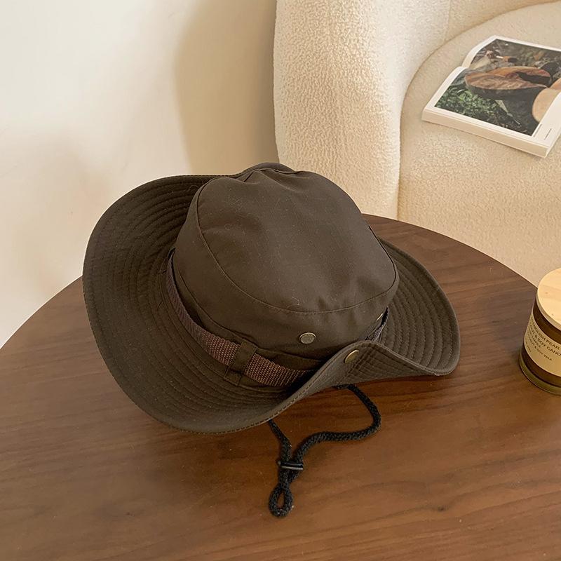 Розовая ковбойская шляпа в стиле вестерн, женская летняя горячая шляпа для альпинизма и кемпинга, с большими полями, солнцезащитная шляпа для рыбалки