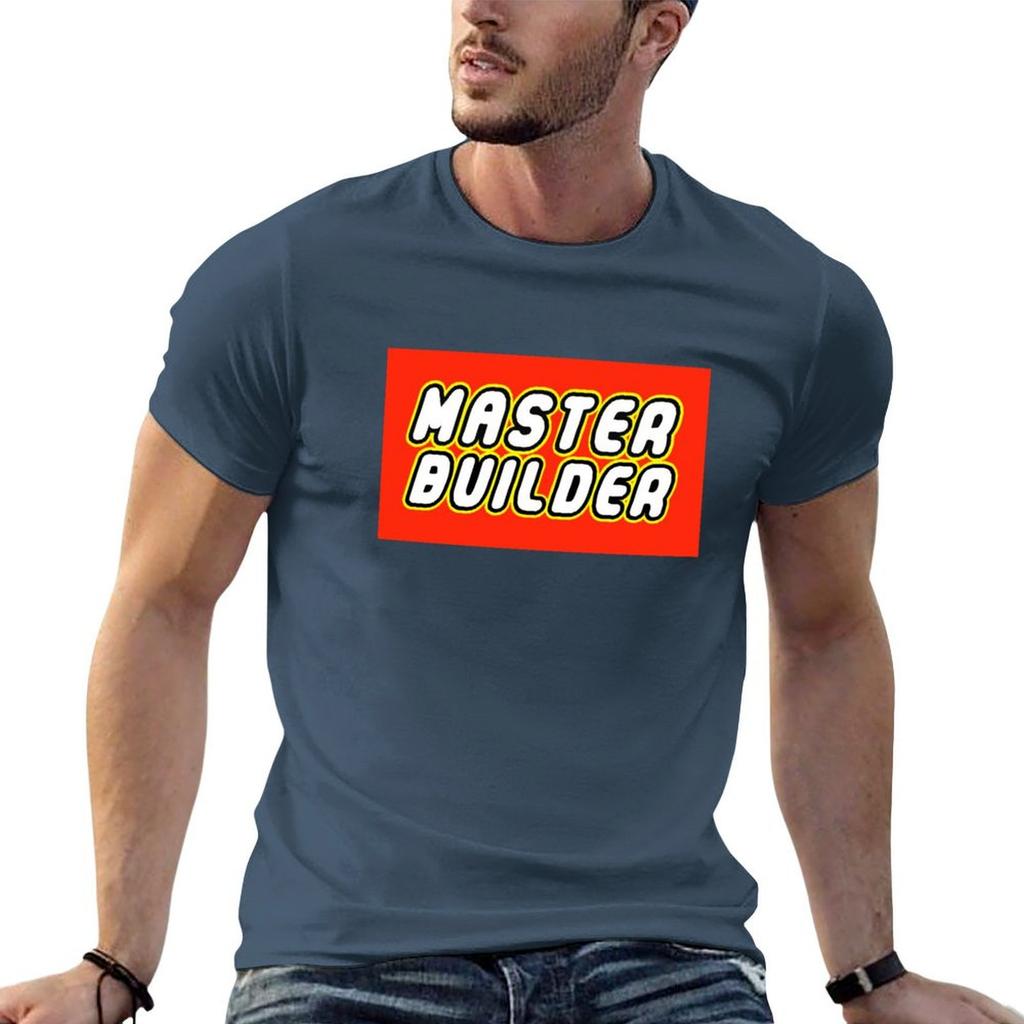 Master Builder Tshirt T Shirts Cotton 100 Unisex T Shirt Cotton High Quality T Shirt Unisex 100 Cotton Luxury Brand Tshirt