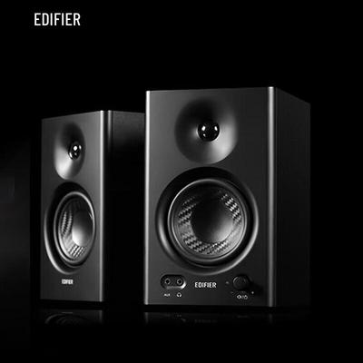 Активные студийные мониторы Edifier MR4 2.0 для рабочего стола, китайская вилка (адаптер в комплекте)