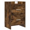 Nightstands 2 pcs Smoked Oak 40 x 30 x 60 cm