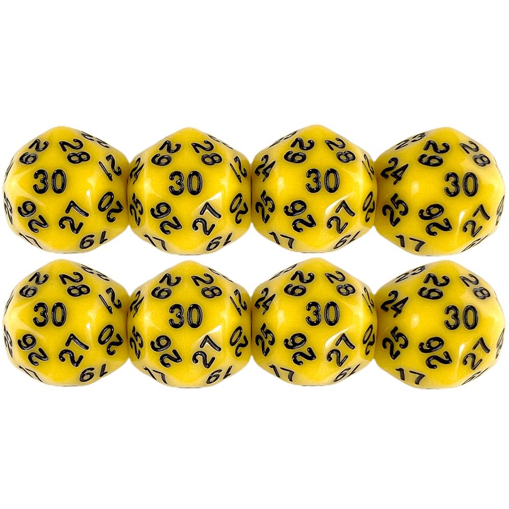 D30 Dice 1pc Polyhedral Dice for DND Game Club Party Family Board Game Props